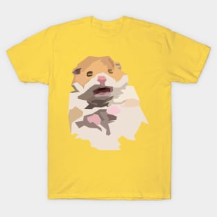 Scared Hamster meme T-Shirt